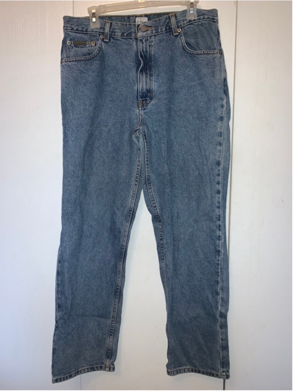 Men's Calvin Klein Jeans Blue Straight Jeans Waist 34